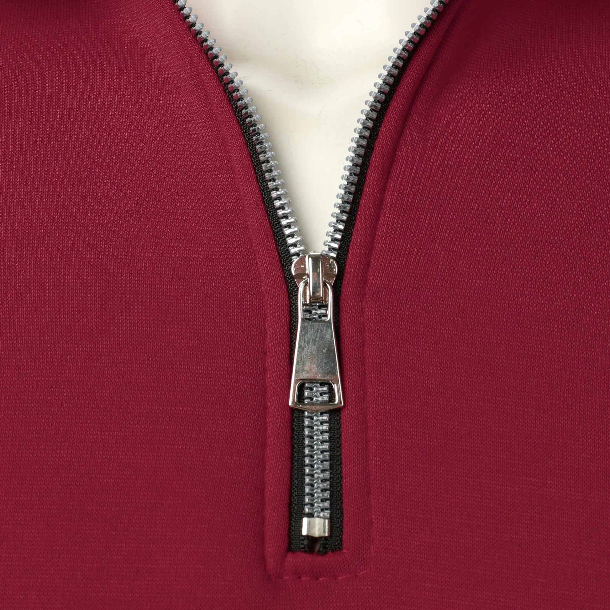 Men’s casual sports zipper stand collar hoodie jacket men’s solid color