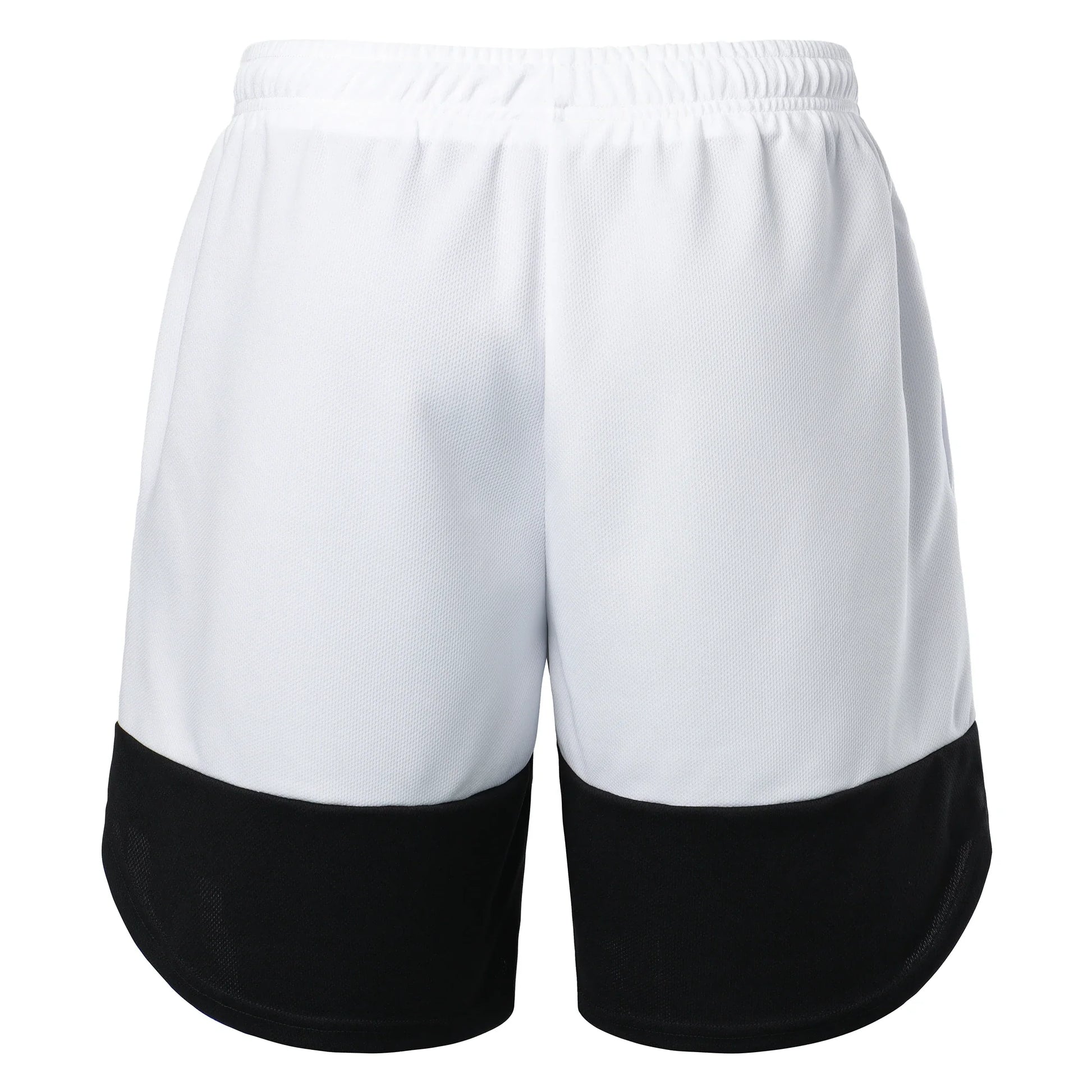 Men’s Color Block Jersey Shorts Activewear Breathable Comfy Drawstring Shorts For Athletics Basketball