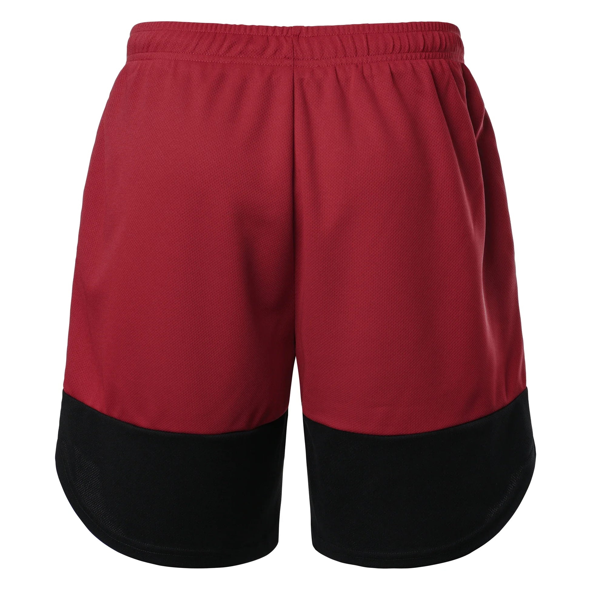 Men’s Color Block Jersey Shorts Activewear Breathable Comfy Drawstring Shorts For Athletics Basketball