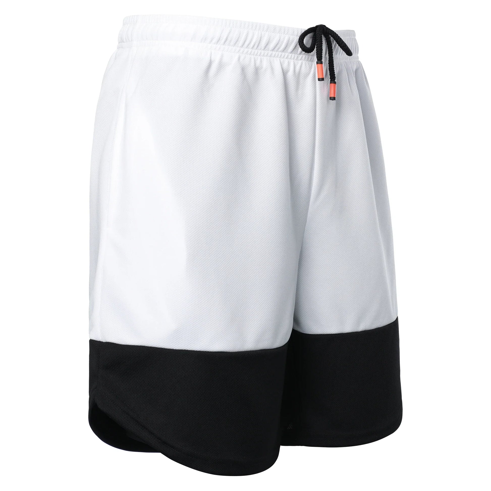 Men’s Color Block Jersey Shorts Activewear Breathable Comfy Drawstring Shorts For Athletics Basketball