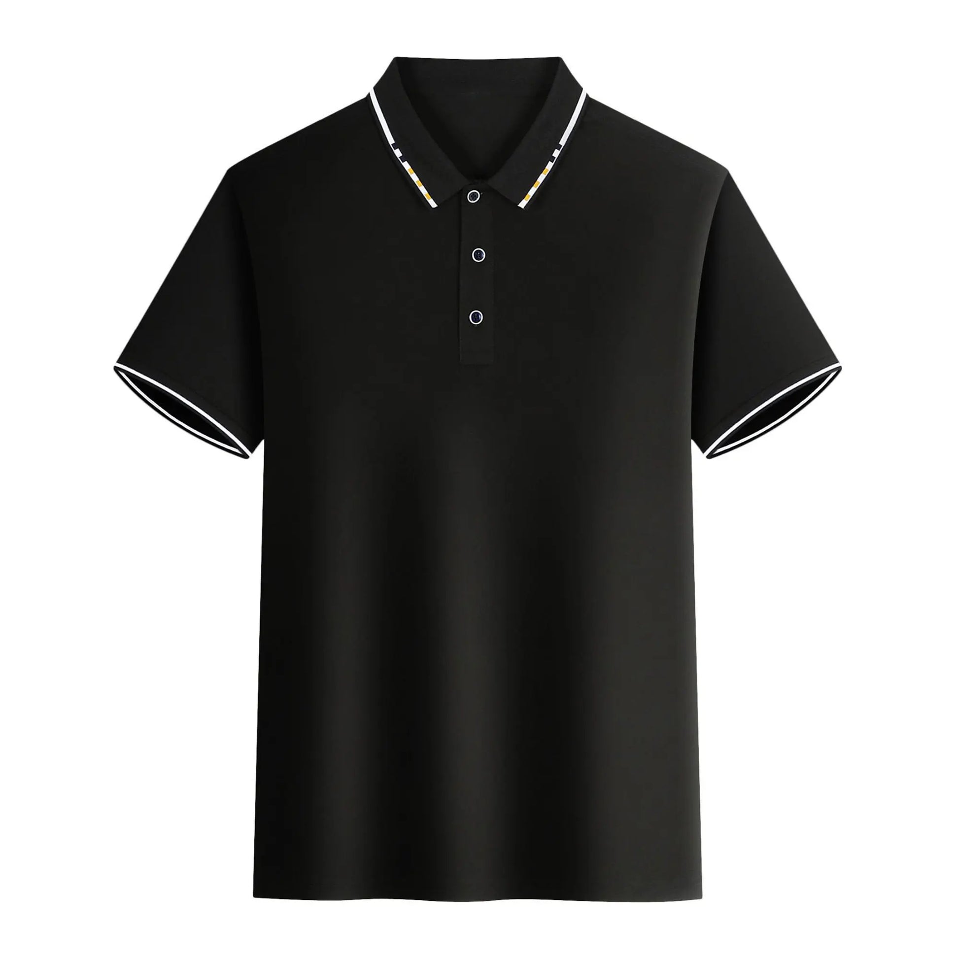 Men’s new Polo shirt T-shirt summer men’s short-sleeved intercolored lapel