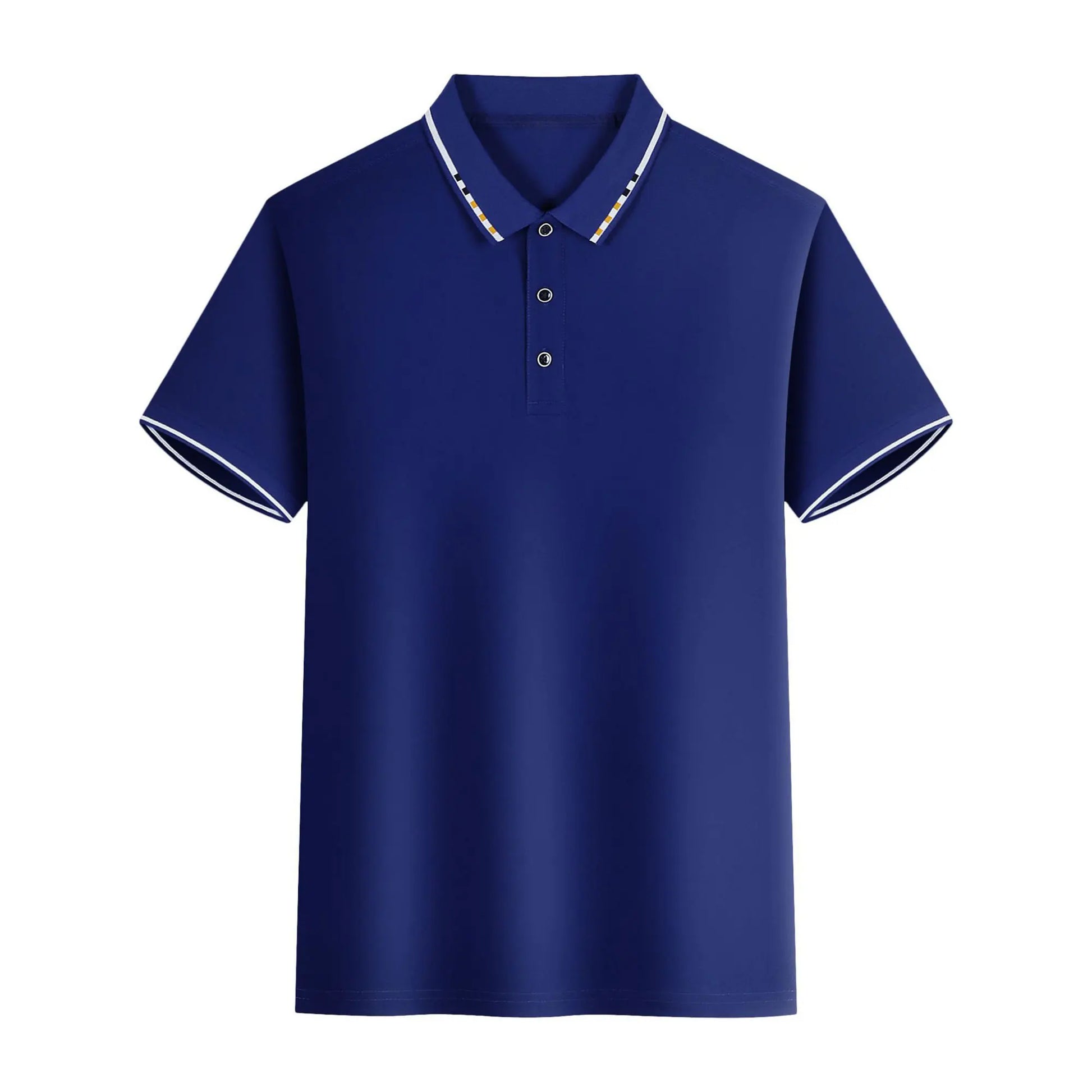 Men’s new Polo shirt T-shirt summer men’s short-sleeved intercolored lapel