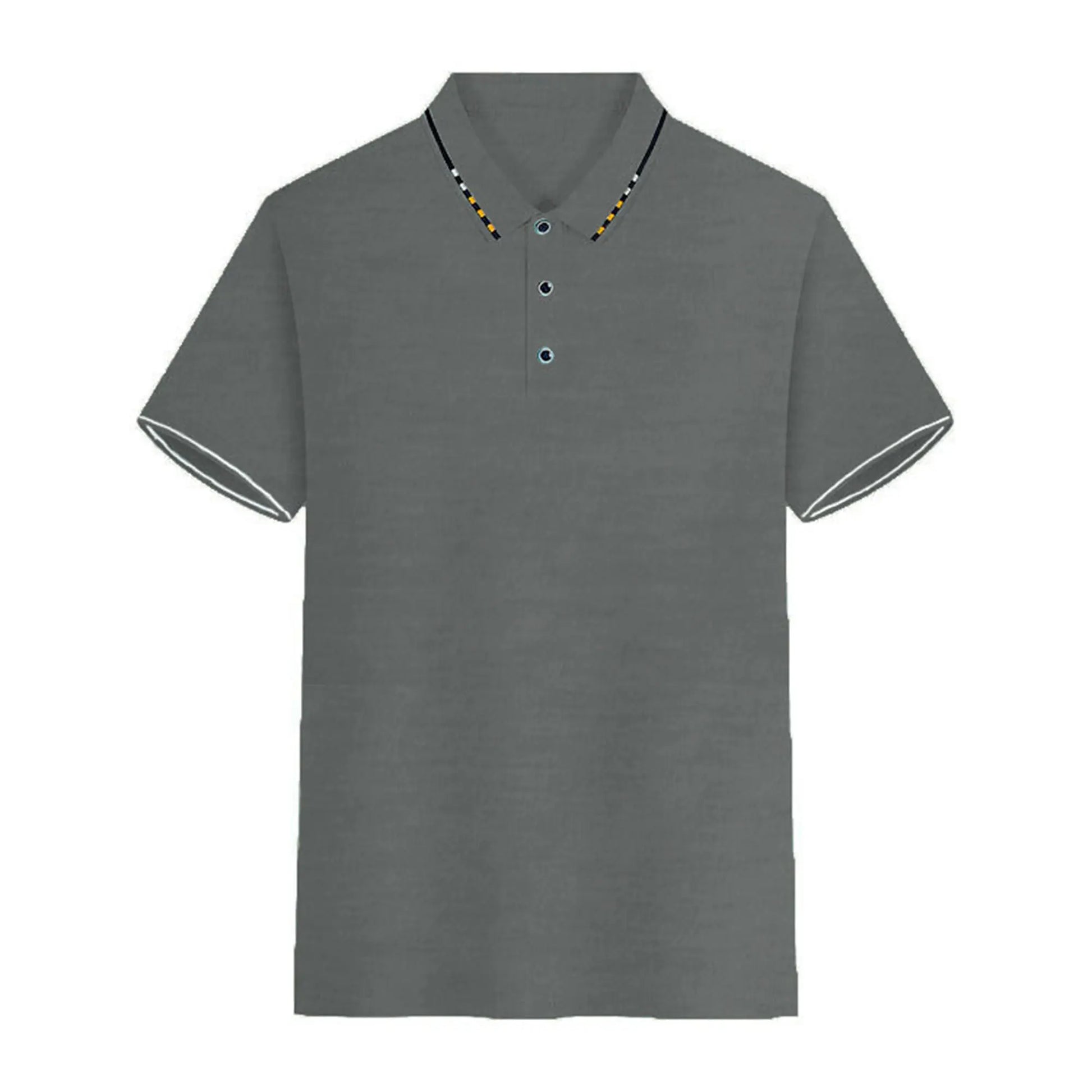 Men’s new Polo shirt T-shirt summer men’s short-sleeved intercolored lapel