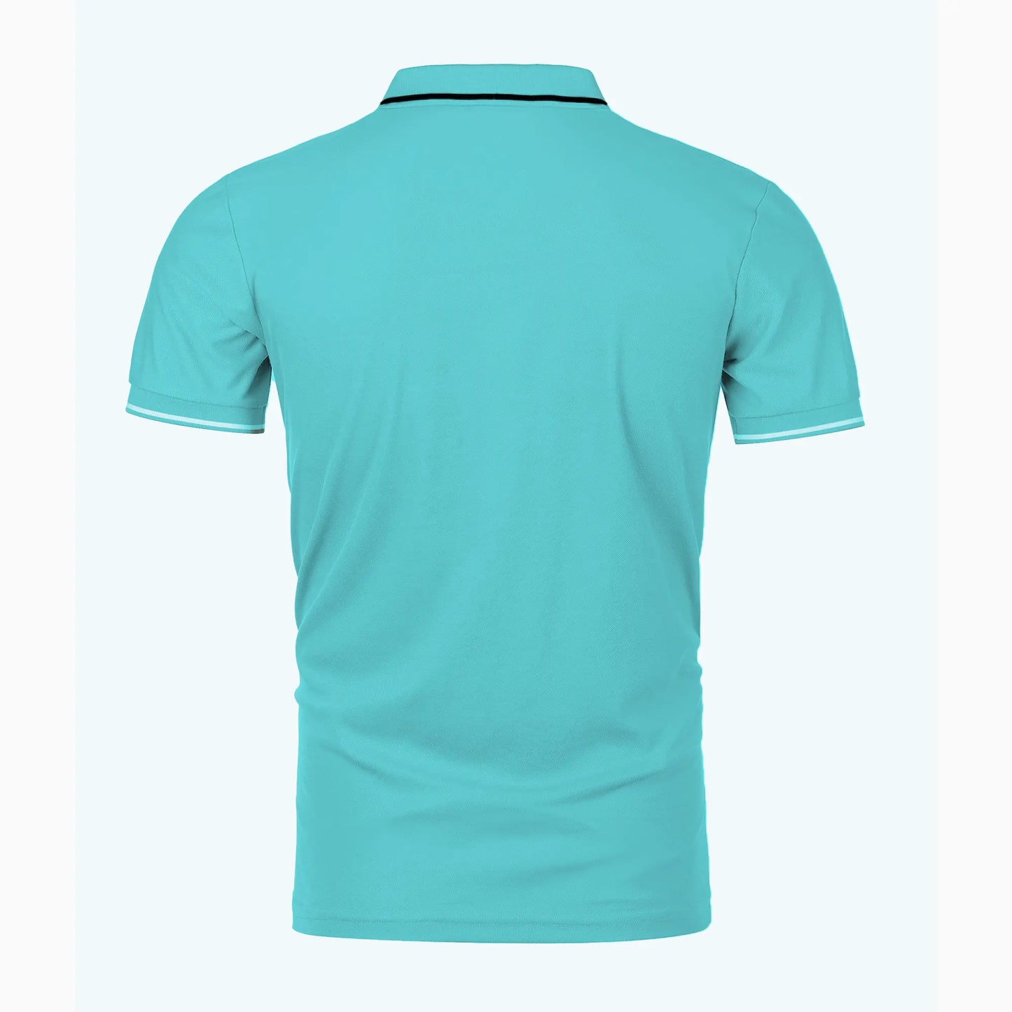 Men’s new Polo shirt T-shirt summer men’s short-sleeved intercolored lapel