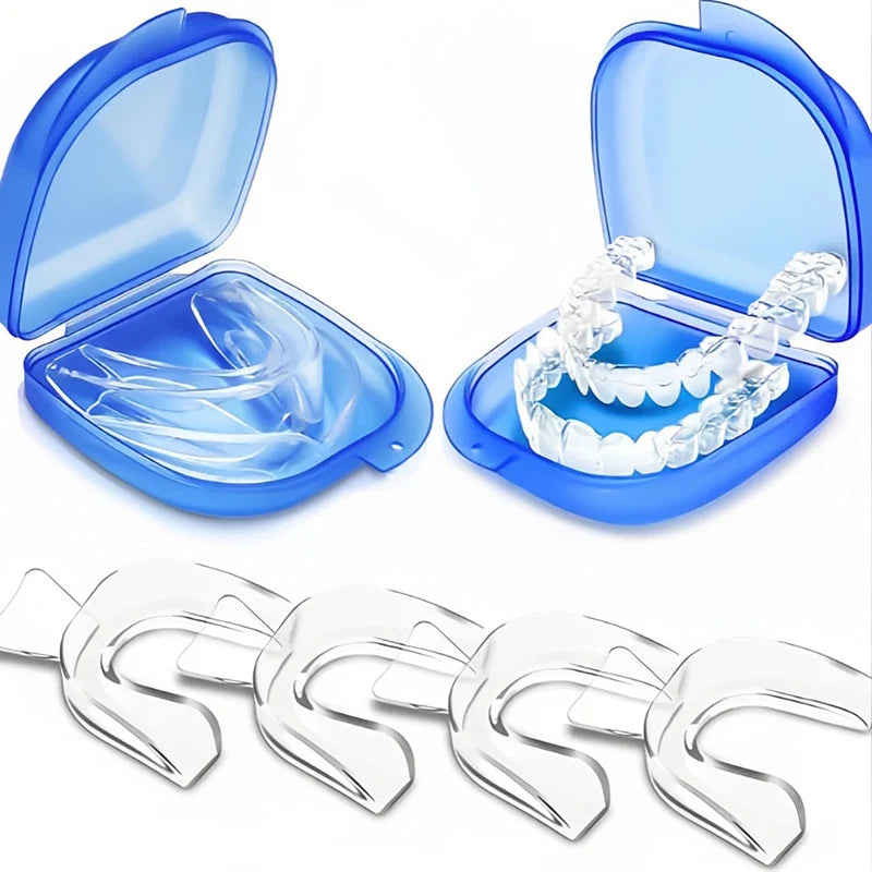 Moldable Mouth Guard for Sleeping Grinding Upper & Lower Retainers for Teeth Stability Sports Boxing Teeth Protector