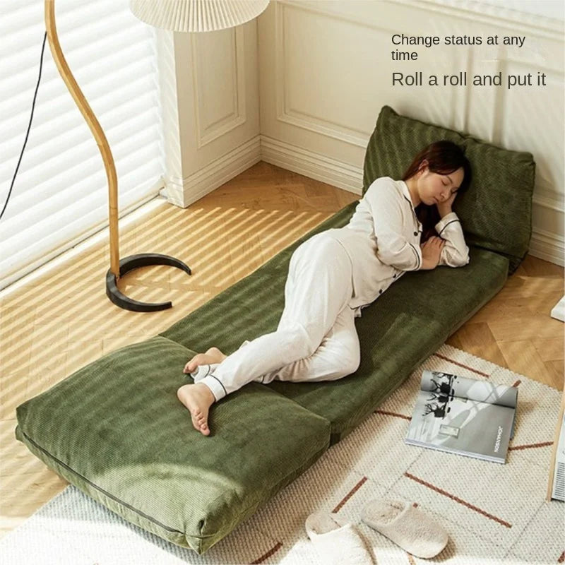 MOMO Lazy Person Sofa Modern Simple Multifunctional Sofa Chair Tatami Seat Scandinavian Living Room Bedroom Recliner