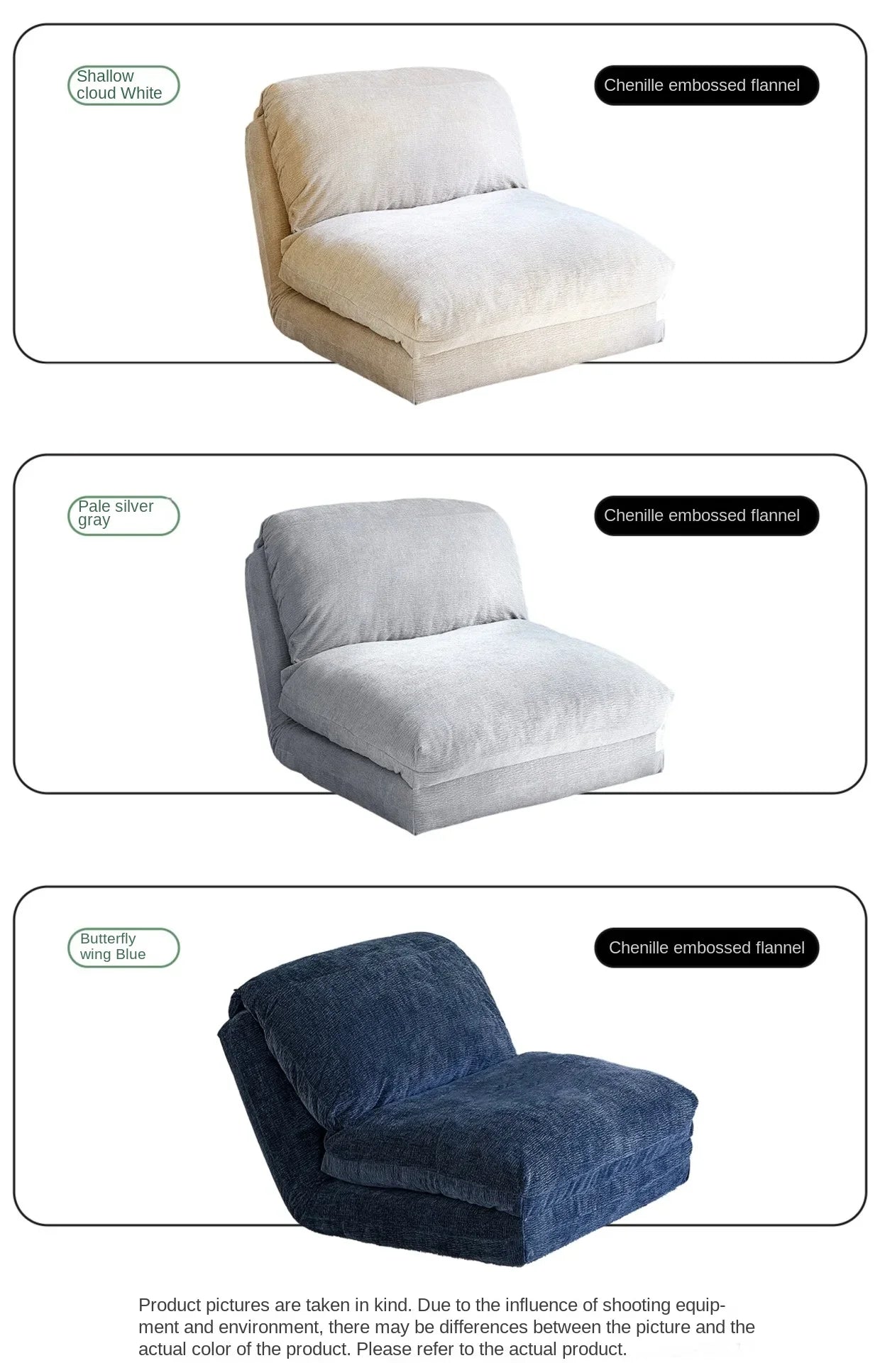 MOMO Lazy Person Sofa Modern Simple Multifunctional Sofa Chair Tatami Seat Scandinavian Living Room Bedroom Recliner