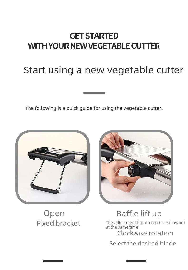 Multifunctional Stainless Steel Vegetable Chopper Grater Potato Shredder Slicer Kitchen Appliances Cooking Tools Hot