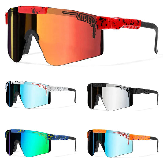 Pit Viper Outdoor Sunglasses Cycling Glasses MTB Sport Goggles UV400 Men Women Bike Bicycle Eyewear Without Box