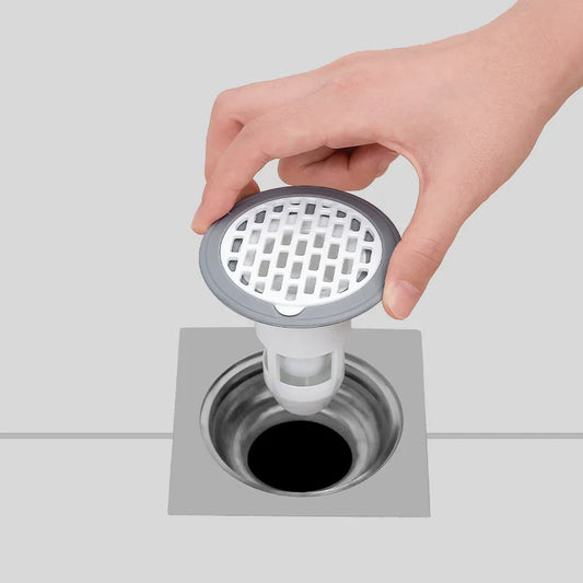 Plastic Bathroom Sink Drain Strainer Hair Catcher Hair Stopper Shower Drain Covers Kitchen Silicone Anti Odor Floor