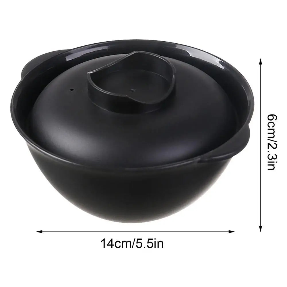 Ramen Bowl With Lid Soup Bowls With Lids Microwave Bowl Not Easy To Burn Binaural Handle Heating Convenience