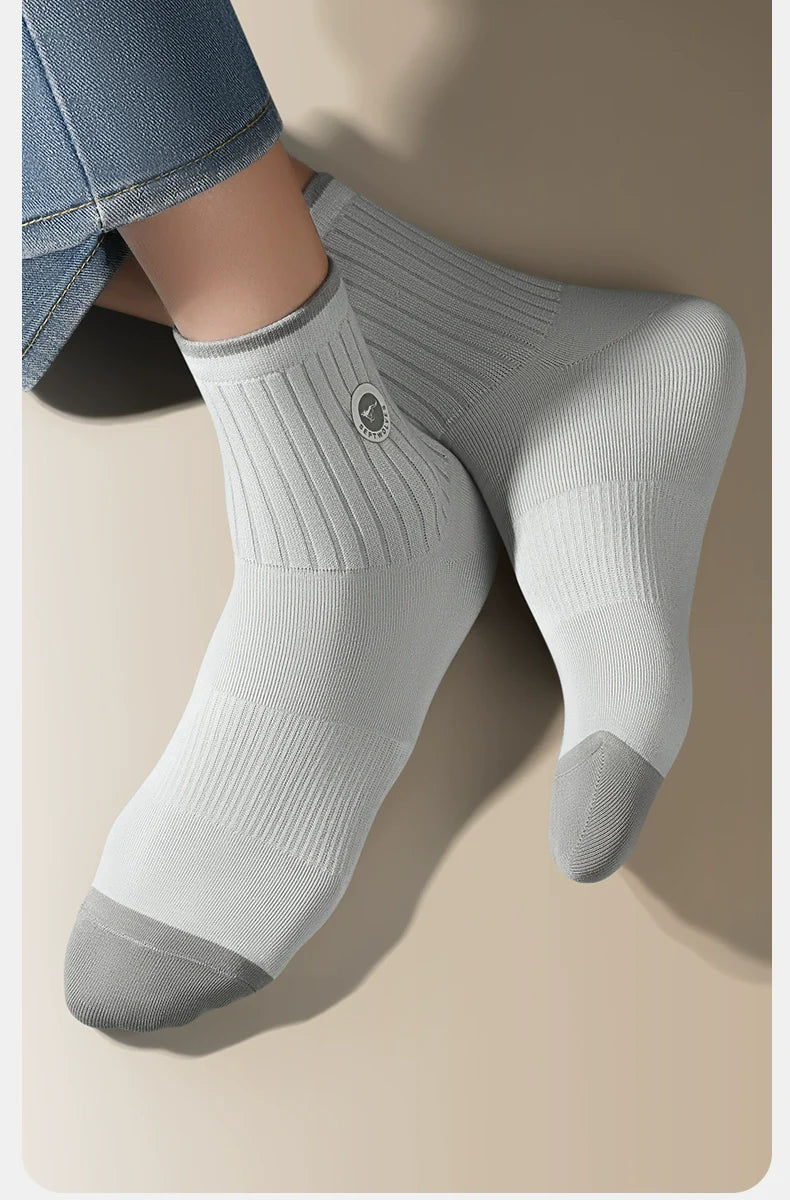 SEPTWOLVES Men’s Pure Cotton Sweat Absorbing Youth Socks