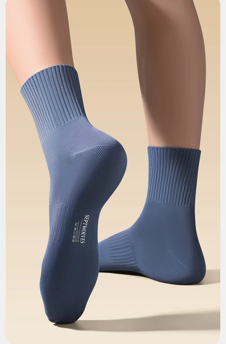 SEPTWOLVES Sweat-Absorbent Cotton Thickened Men’s Socks