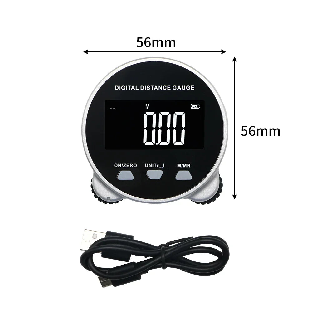 SHAHE Lcd Display Digital Ruler Type-C Electronic Tape Measure With Rechargeable High Accuracy Handheld Length