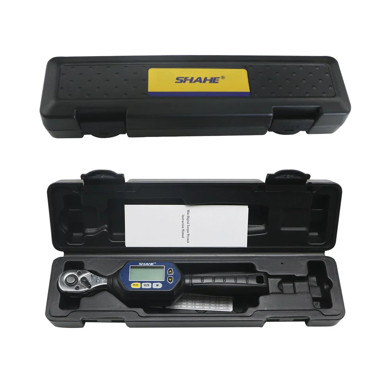 Shahe MINI Digital Torque Wrench 1/4‘’ 3/8‘’ 1/2‘’ Professional Bike Car Repair Adjustable Torque Wrench Hand Tools