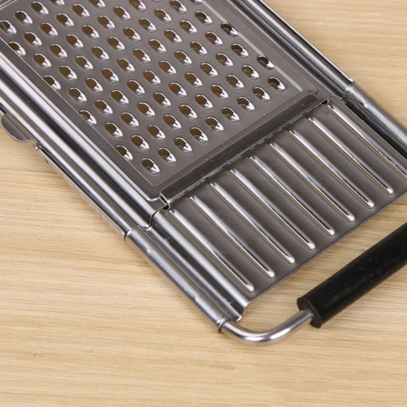 Shredder Cutter Stainless Steel Grater Portable Manual Vegetable Slicer Easy Clean Grater Multi Purpose Home Kitchen