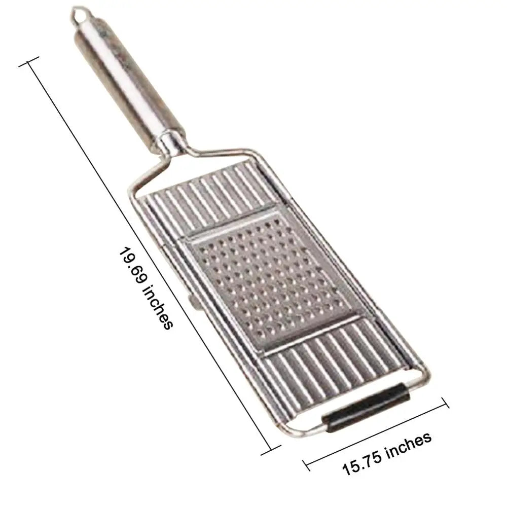 Shredder Cutter Stainless Steel Grater Portable Manual Vegetable Slicer Easy Clean Grater Multi Purpose Home Kitchen