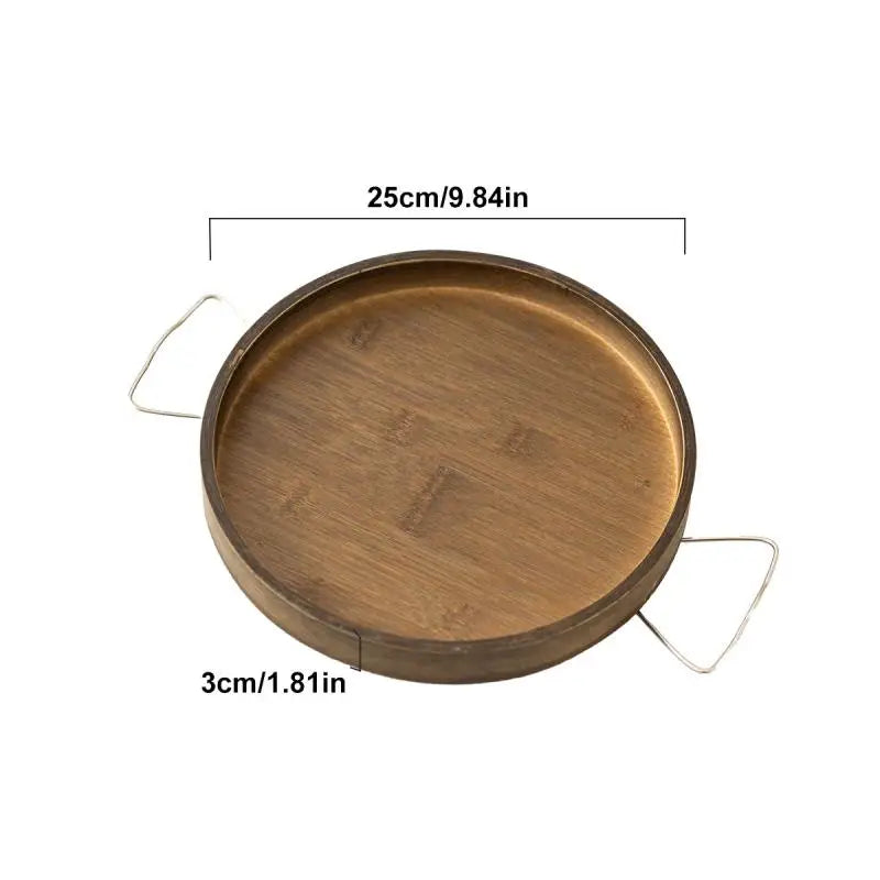 Sofa Armrest Table Living Room Sofa Side Wooden Storage Tray Snack Tea Coffee Tray Multifunction Clip-On Bamboo Storage