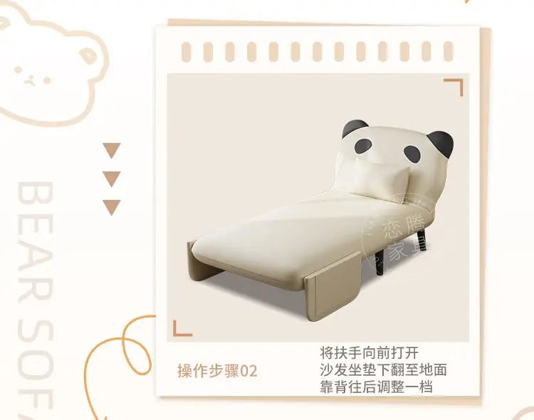 Sofa bed folding dual-use new single small living room multifunctional internet famous retractable bed