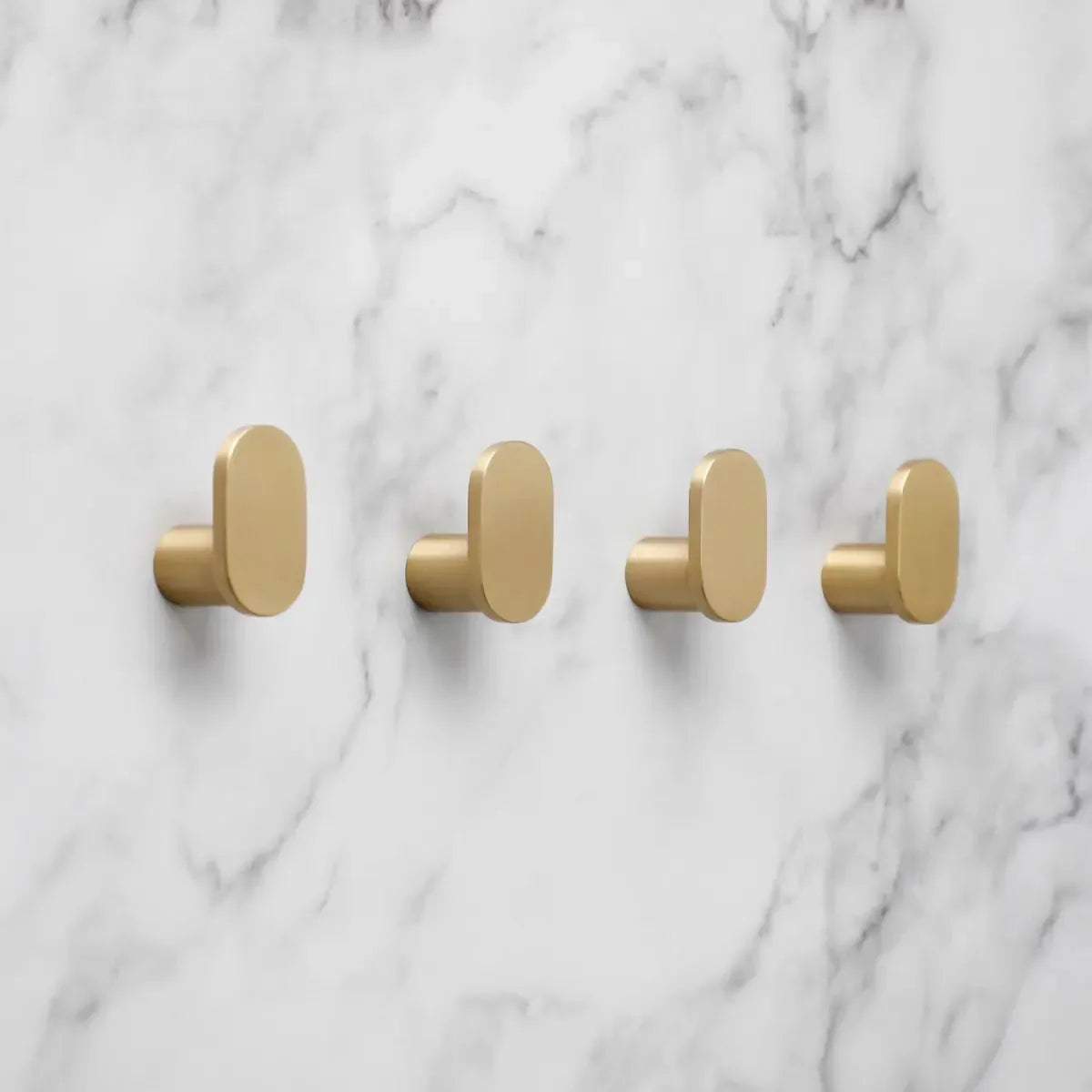 Solid Brass Indoor Kitchen Hallway Wall Mounted Clothes Hooks Bathroom Towel Hanger Coat Holder Rack Gold Wall