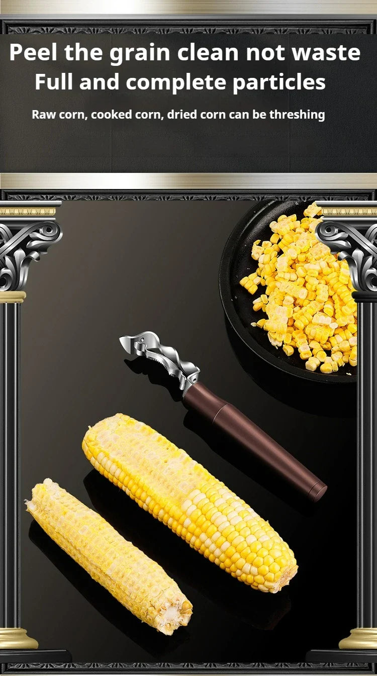 Stainless Steel Corn Peeler Corn Stripper Peelers Cob Shaver Planer Thresher handled corn knife Kitchen Fruit Vegetable