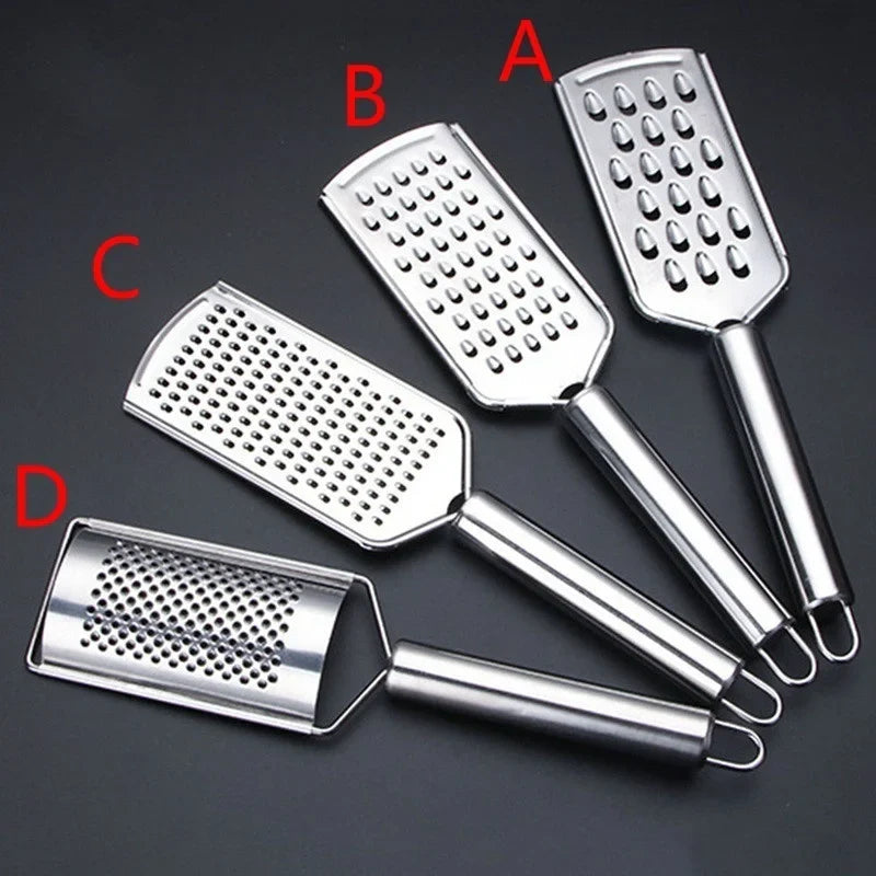 Stainless Steel Handheld Cheese Grater Multi-PurposeKitchen Food Graters for Chocolate Butter Fruit Vegetable Kitchen