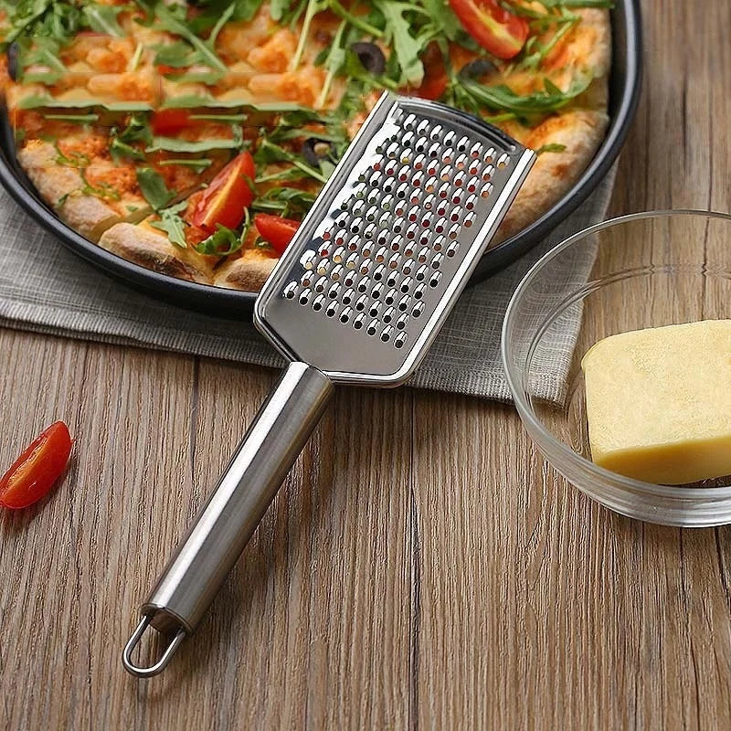 Stainless Steel Handheld Cheese Grater Multi-PurposeKitchen Food Graters for Chocolate Butter Fruit Vegetable Kitchen