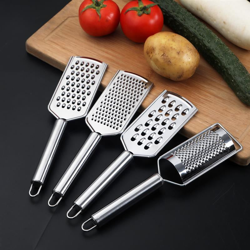 Stainless Steel Handheld Cheeses Grater Multi-Purpose Kitchen Food Graters for CheeseChocolate Butter Fruit Vegetable