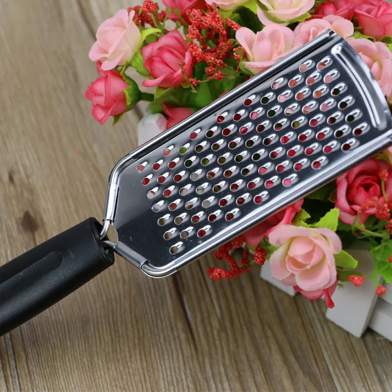 Stainless Steel Handheld Cheeses Grater Multi-Purpose Kitchen Food Graters for CheeseChocolate Butter Fruit Vegetable