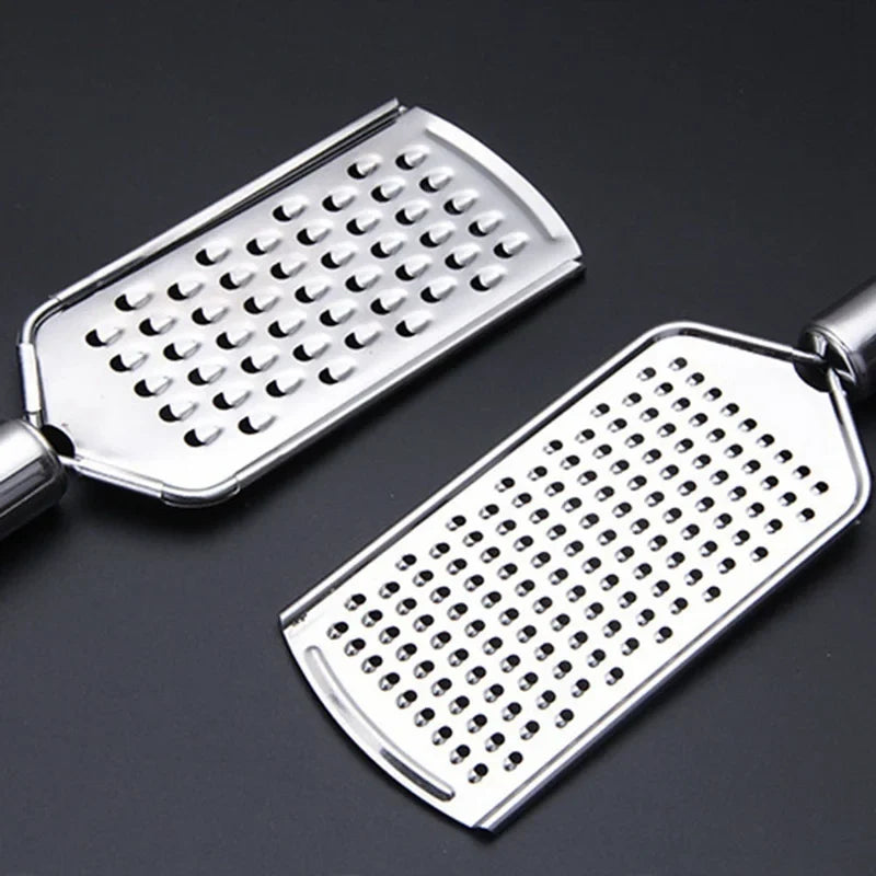 Stainless Steel Handheld Cheeses Grater Multi-Purpose Kitchen Food Graters for CheeseChocolate Butter Fruit Vegetable