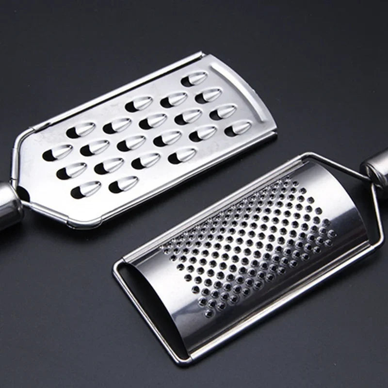 Stainless Steel Handheld Cheeses Grater Multi-Purpose Kitchen Food Graters for CheeseChocolate Butter Fruit Vegetable