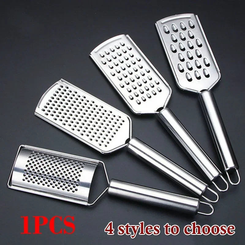 Stainless Steel Handheld Cheeses Grater Multi-Purpose Kitchen Food Graters for CheeseChocolate Butter Fruit Vegetable