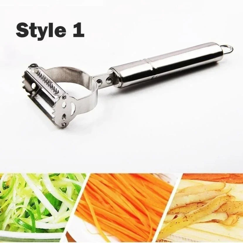 Stainless Steel Kitchen Accessories Multi-function Vegetable Peeler Cutter Potato Carrot Grater VegetableTools Kitchens