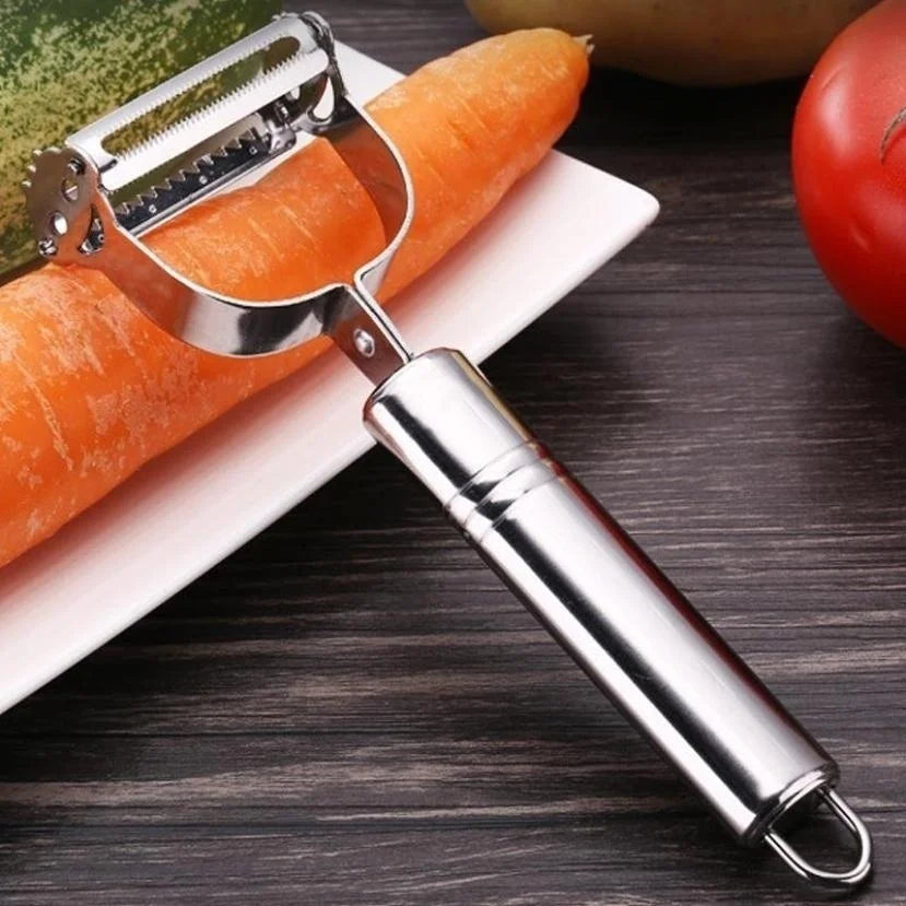 Stainless Steel Peeler Fruit Vegetable Multifunction Grater JuliennePeelers Slice Melon Potato Carrot Cucumber Home