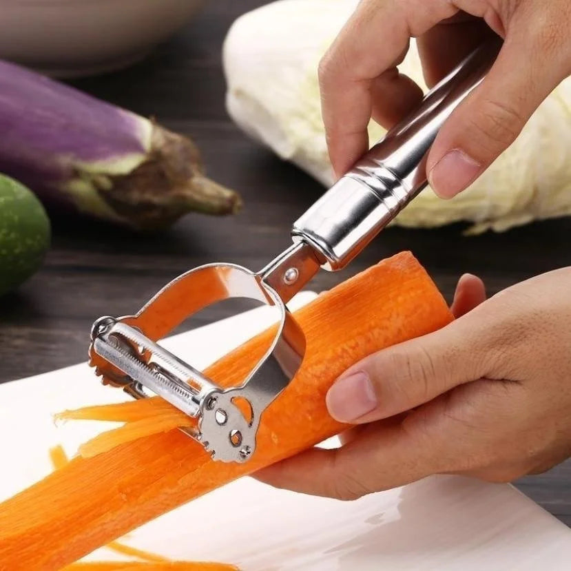 Stainless Steel Peeler Fruit Vegetable Multifunction Grater JuliennePeelers Slice Melon Potato Carrot Cucumber Home