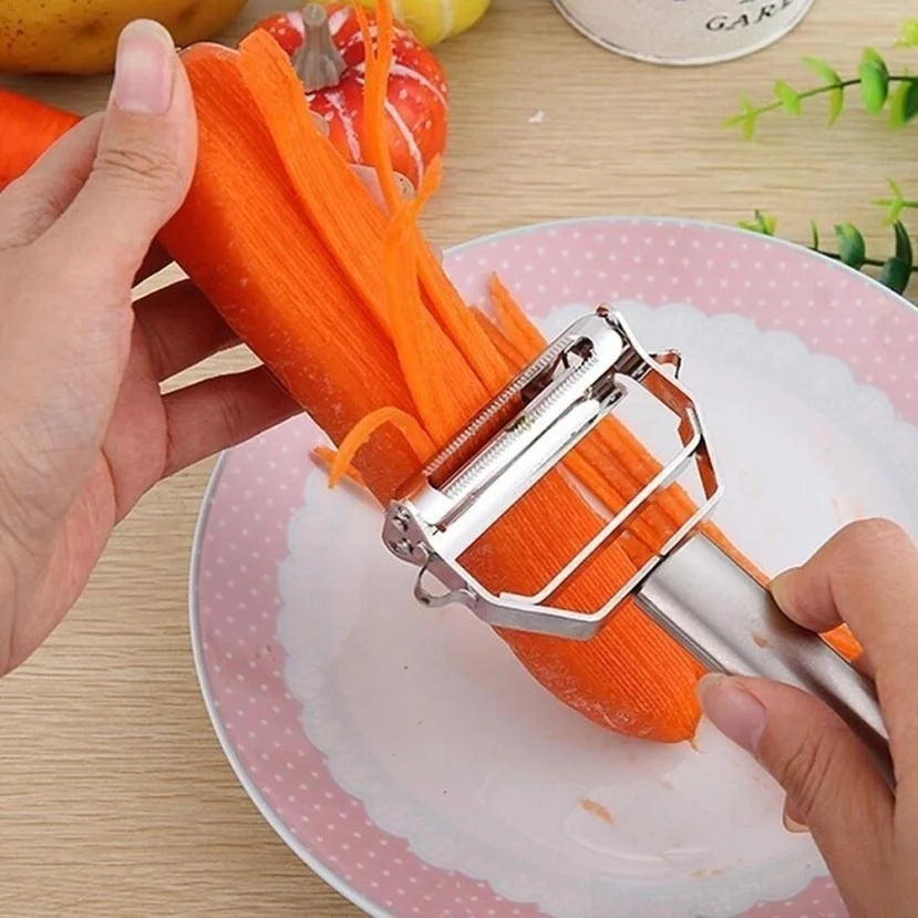 Stainless Steel Peeler Fruit Vegetable Multifunction Grater JuliennePeelers Slice Melon Potato Carrot Cucumber Home