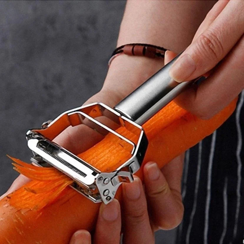 Stainless Steel Peeler Fruit Vegetable Multifunction Grater JuliennePeelers Slice Melon Potato Carrot Cucumber Home