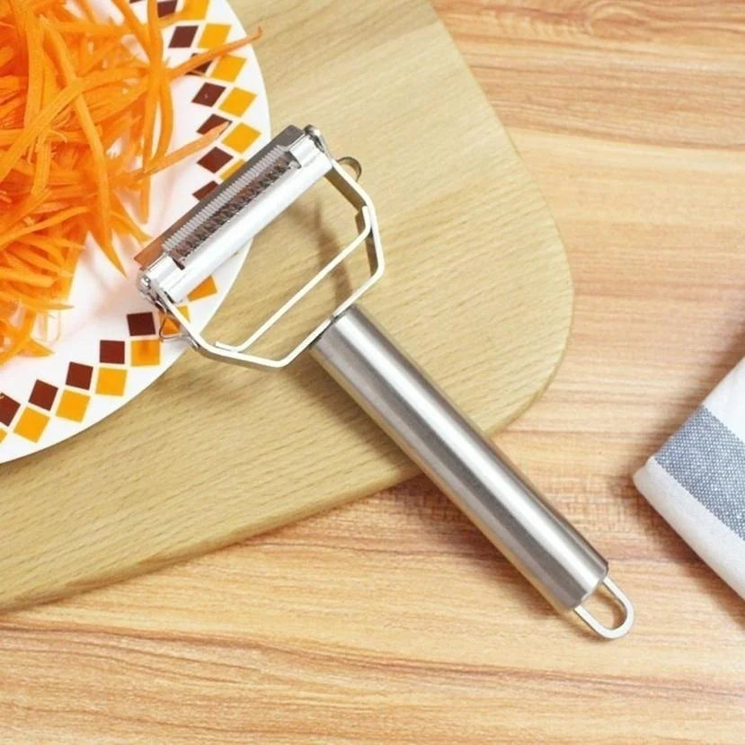 Stainless Steel Peeler Fruit Vegetable Multifunction Grater JuliennePeelers Slice Melon Potato Carrot Cucumber Home