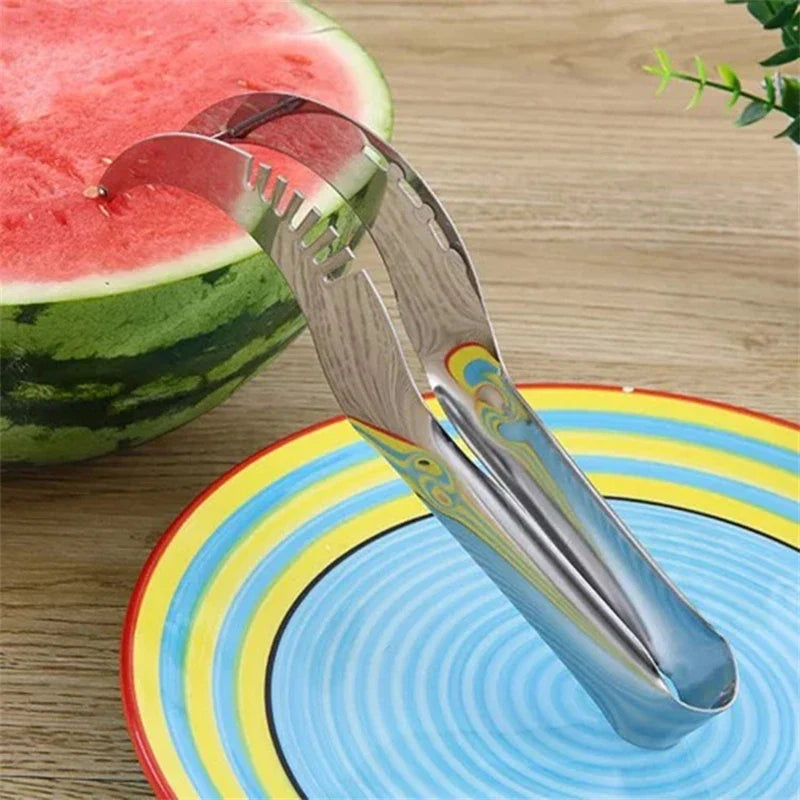 Stainless Steel Windmill Watermelon Cutter Artifact Salad Fruit Slicer Cutter Tool Watermelon Digger Kitchen