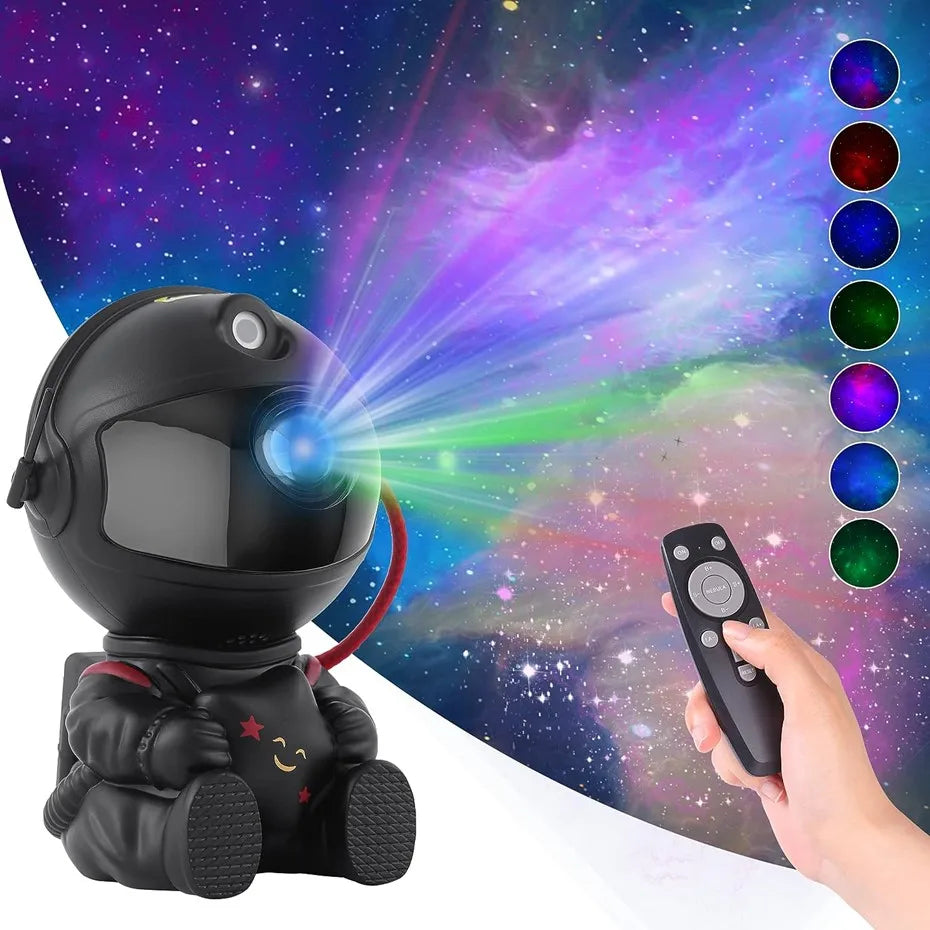 Star Projector Galaxy Night Light Astronaut Space Projector Starry Nebula Ceiling LED Lamp for Bedroom Home Decorative