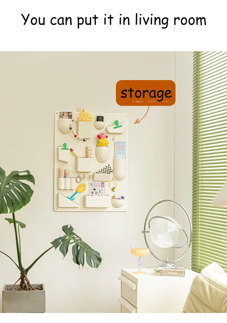 Storage Rack for Wall Holder Offices Kitchens Organizer Workshops Bathrooms Children’s Rooms Different Shapes Size