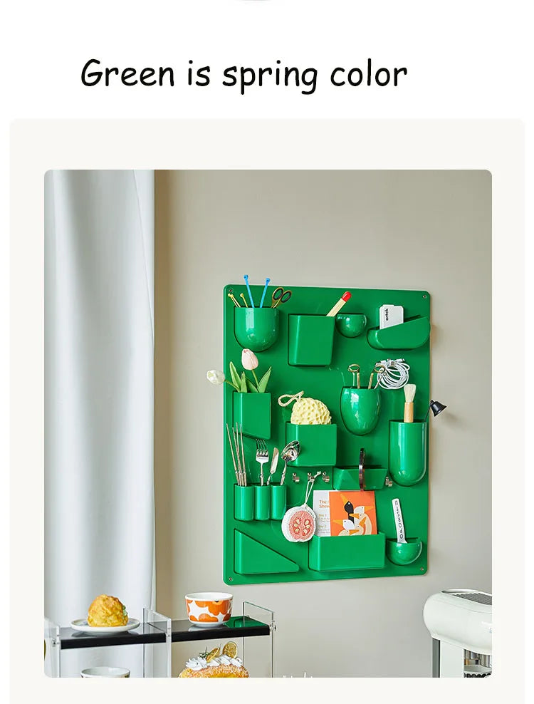 Storage Rack for Wall Holder Offices Kitchens Organizer Workshops Bathrooms Children’s Rooms Different Shapes Size