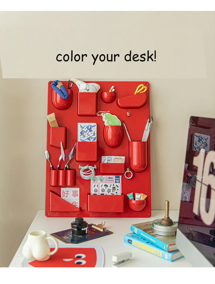 Storage Rack for Wall Holder Offices Kitchens Organizer Workshops Bathrooms Children’s Rooms Different Shapes Size