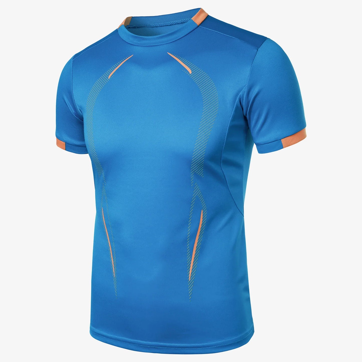 Summer men’s fitness sports training Breathable short sleeve quick drying clothes men’s sports fashion short sleeve