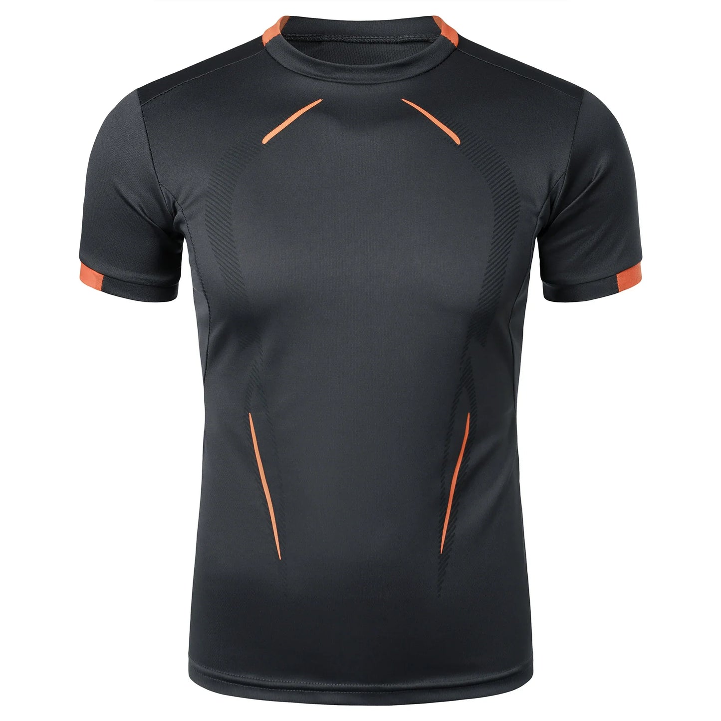 Summer men’s fitness sports training Breathable short sleeve quick drying clothes men’s sports fashion short sleeve