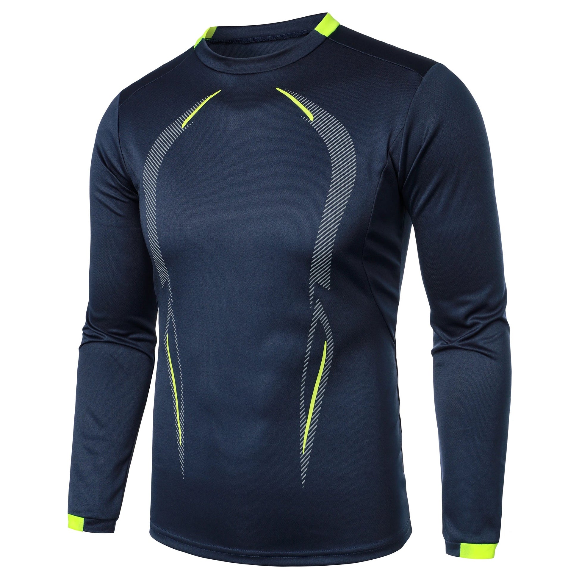 Summer men’s fitness sports training Breathable short sleeve quick drying clothes men’s sports fashion long sleeve