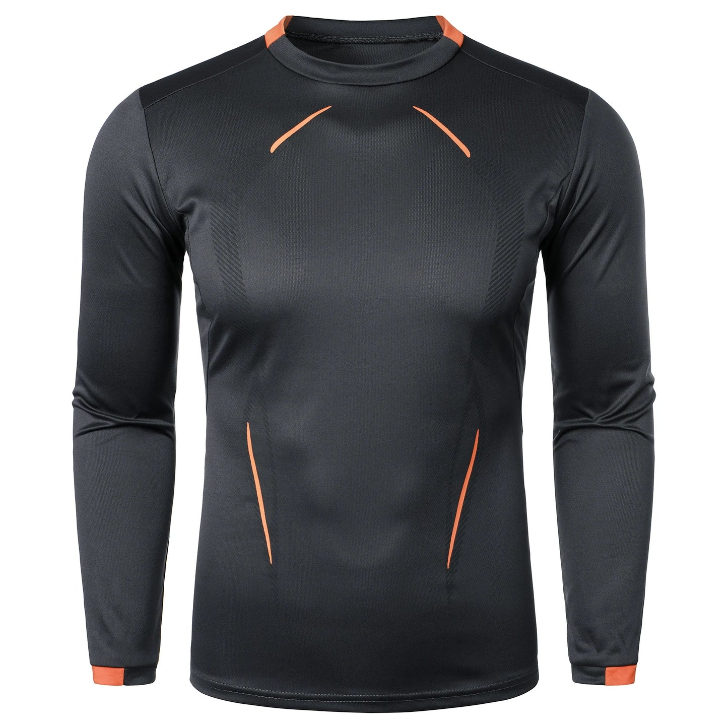 Summer men’s fitness sports training Breathable short sleeve quick drying clothes men’s sports fashion long sleeve