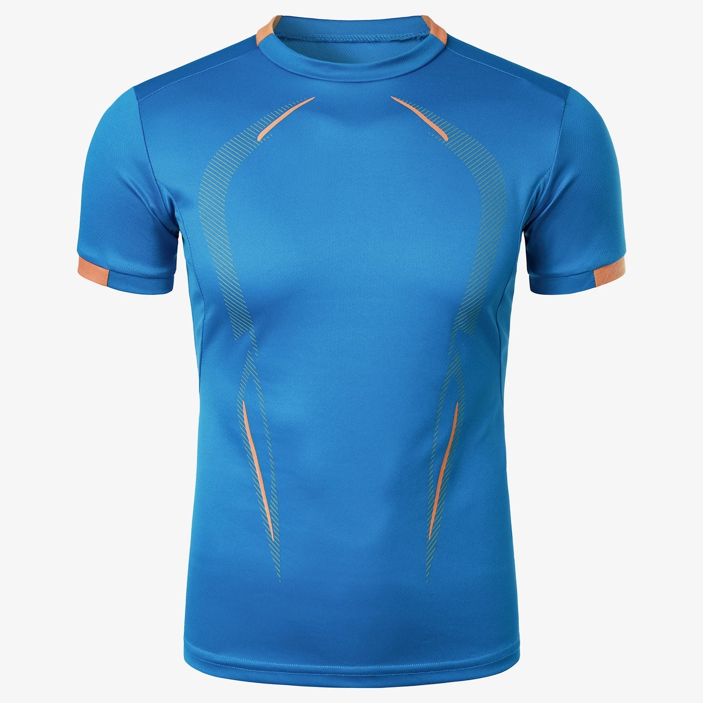 Summer men’s fitness sports training Breathable short sleeve quick drying clothes men’s sports fashion short sleeve