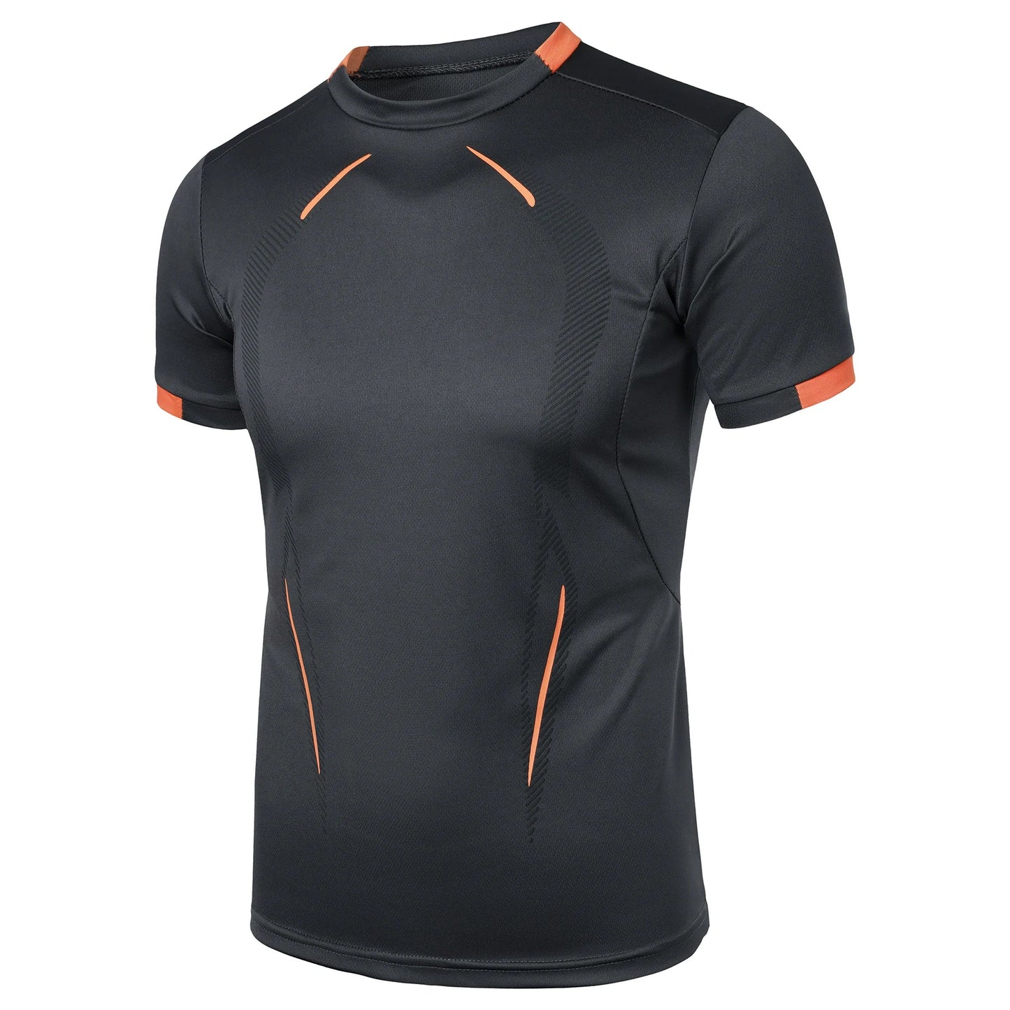 Summer men’s fitness sports training Breathable short sleeve quick drying clothes men’s sports fashion short sleeve