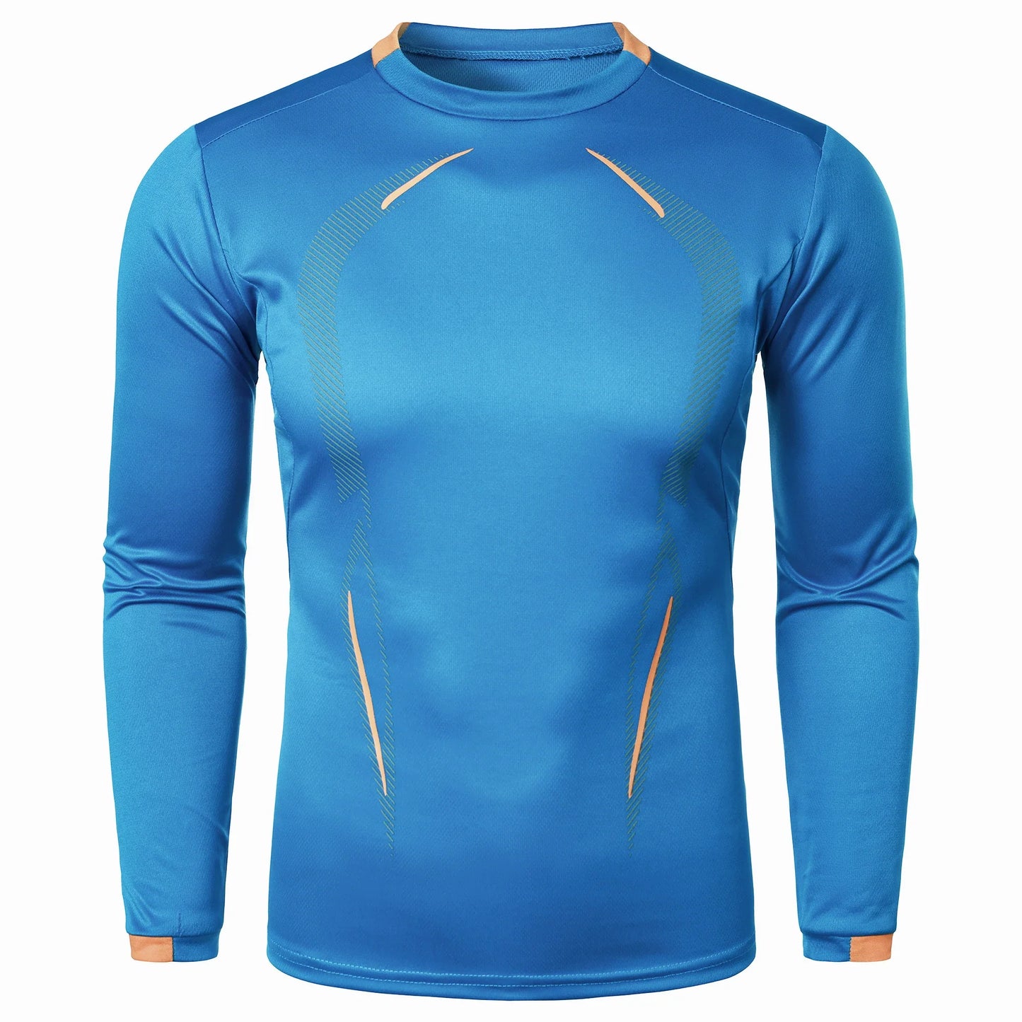 Summer men’s fitness sports training Breathable short sleeve quick drying clothes men’s sports fashion long sleeve